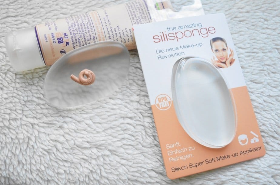 Der Silisponge ist die beste une eine hygienische Lösung Make Up aufzutragen