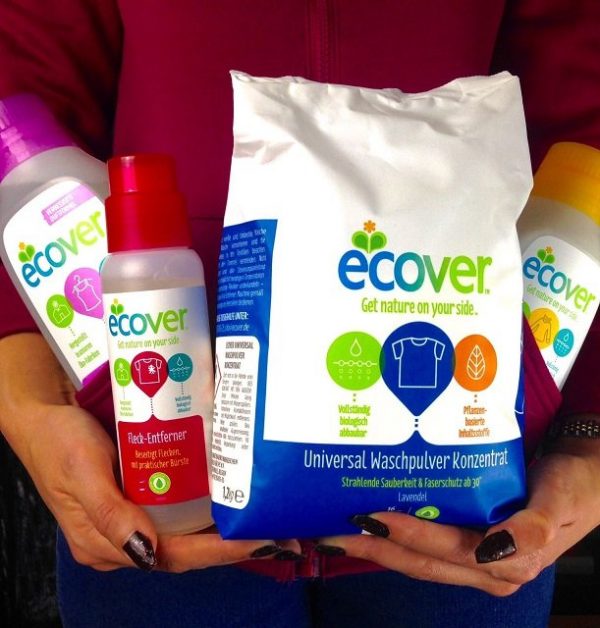 ecover - Waschmittel mit der Natur auf deiner Seite - Label Love