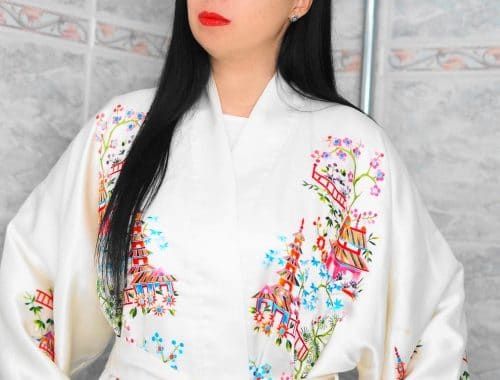 Geisha inspiriertes Make Up mit Produkten von Isabelle Lancray