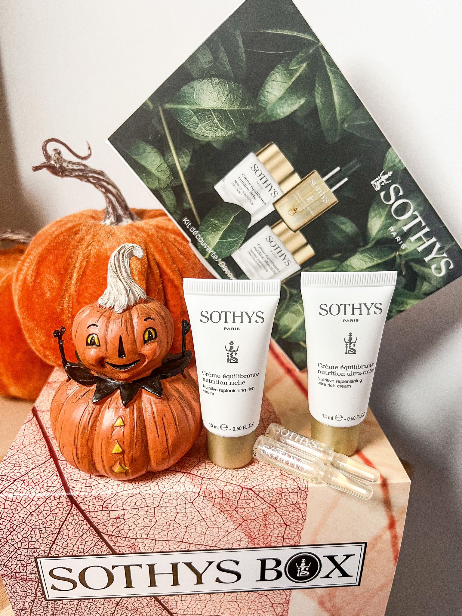 Discovery-Kit Nutritive in der Sothys Box Herbst 2022