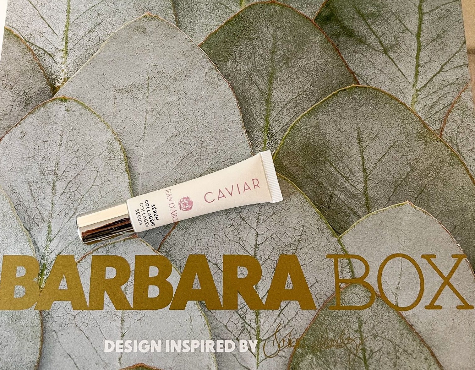 Luxus-Gesichtspflege von Jean D’Arcel aus der Barbara Box – Caviar Maske und Serum im Detail