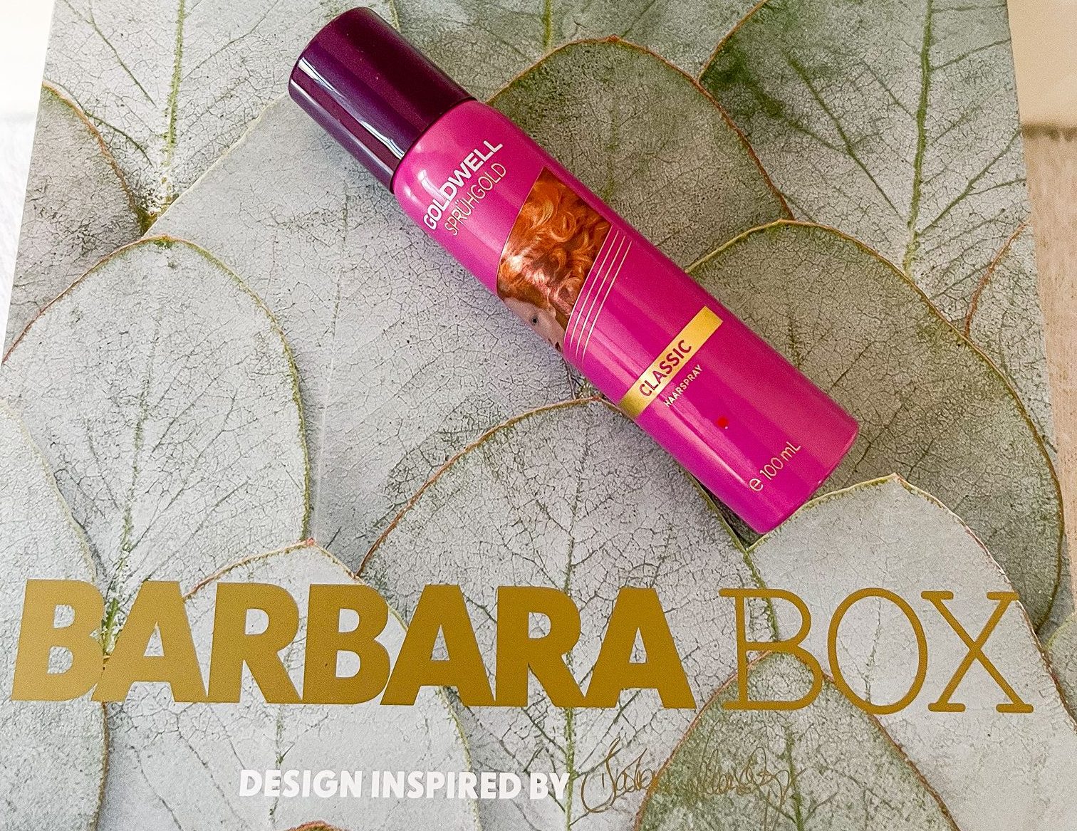 Goldwell Sprühgold Haarspray – Stylingklassiker aus der Barbara Box Autumn Glow