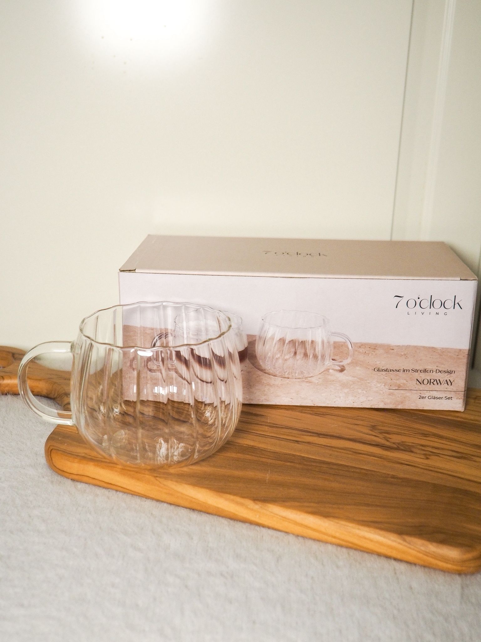 Norway Gläser von 7 O’Clock Living aus dem Community Bundle Norway Gläser aus dem Community Bundle von 7 O’Clock Living im Alltag