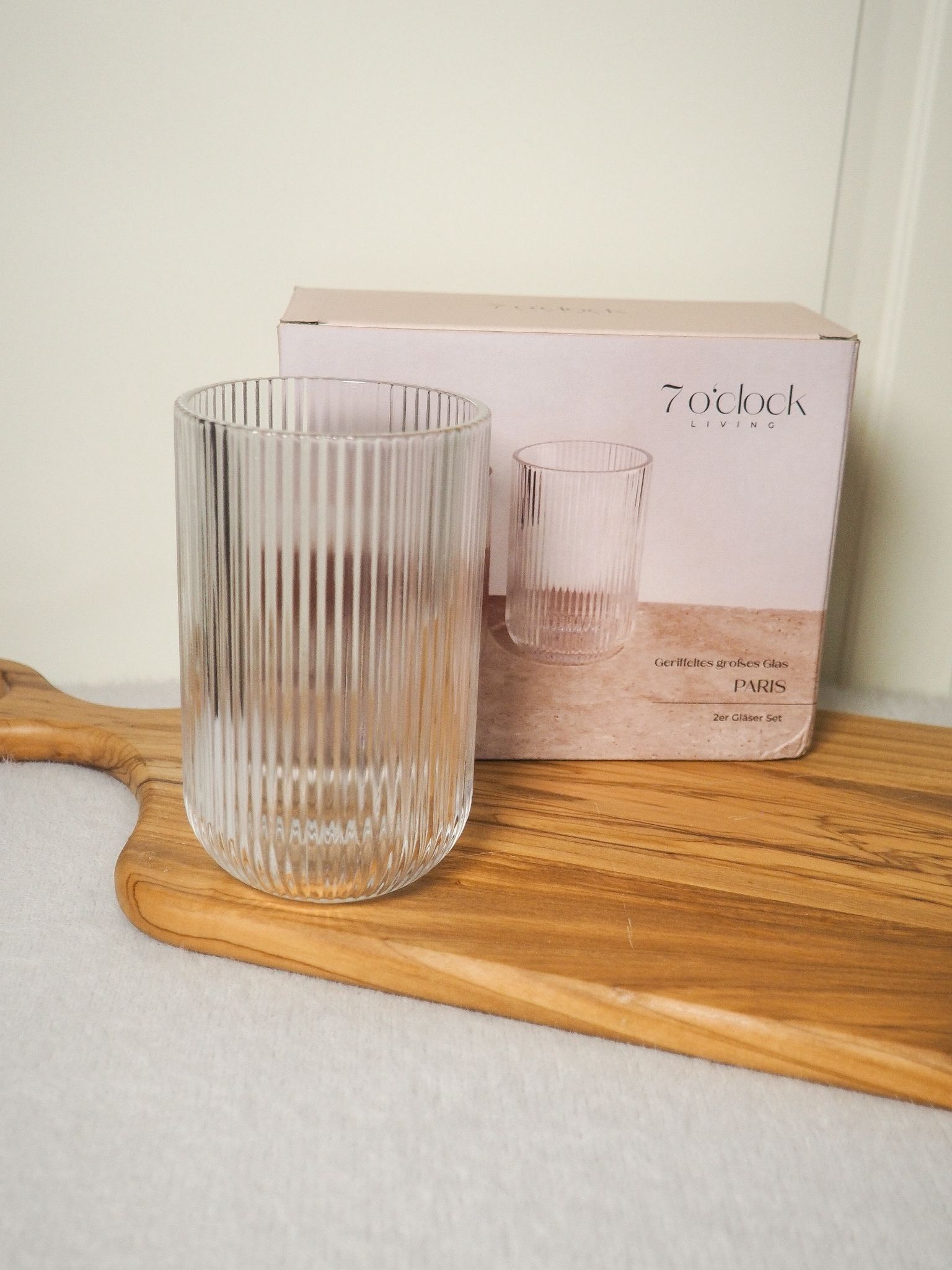 Paris Gläser von 7 O’Clock Living aus dem Community Bundle Paris Gläser aus dem Community Bundle von 7 O’Clock Living im Alltag