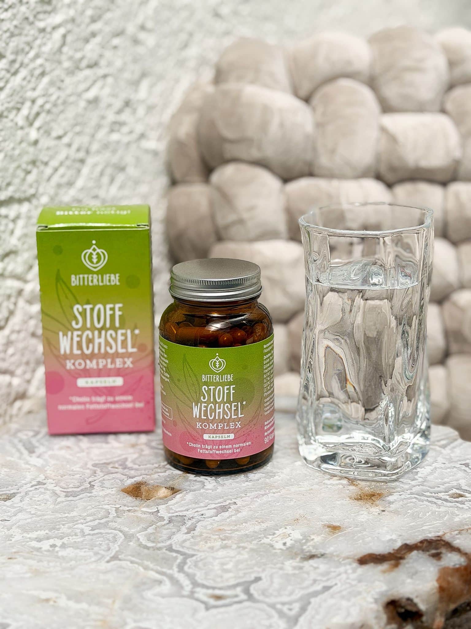 bitterliebe-stoffwechsel-komplex BitterLiebe Stoffwechsel Komplex mit Cholin für den normalen Fettstoffwechsel