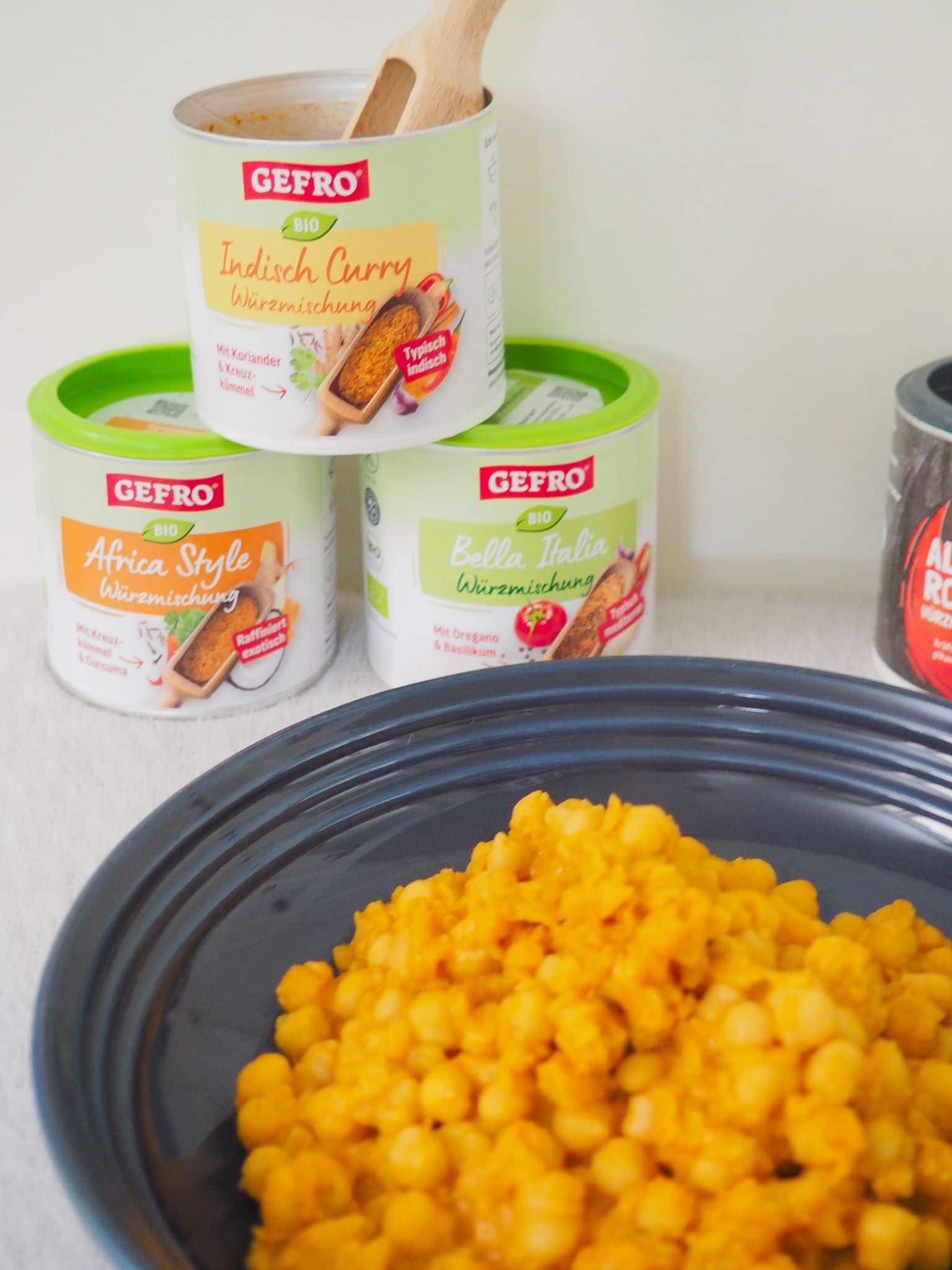 kichererbsen-linsen-curry Kichererbsen-Linsen-Curry mit GEFRO Indisch Curry