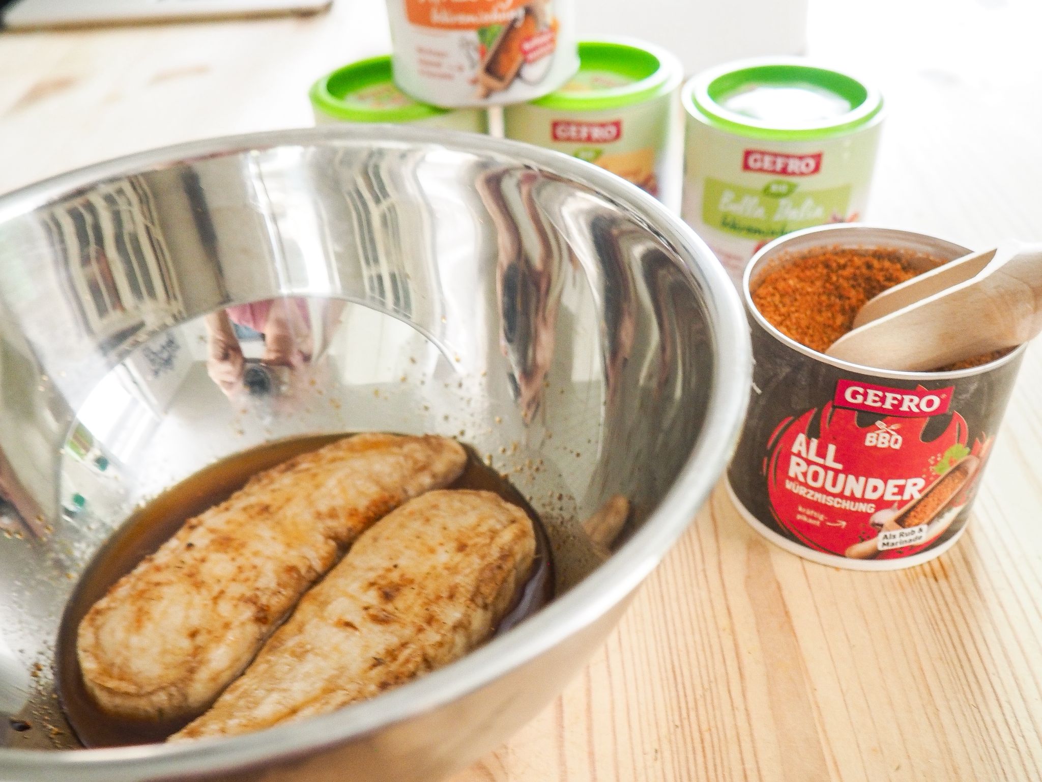vegane-steaks-bbq-marinade-gefro Marinierte vegane Steaks mit GEFRO BBQ Gewürz