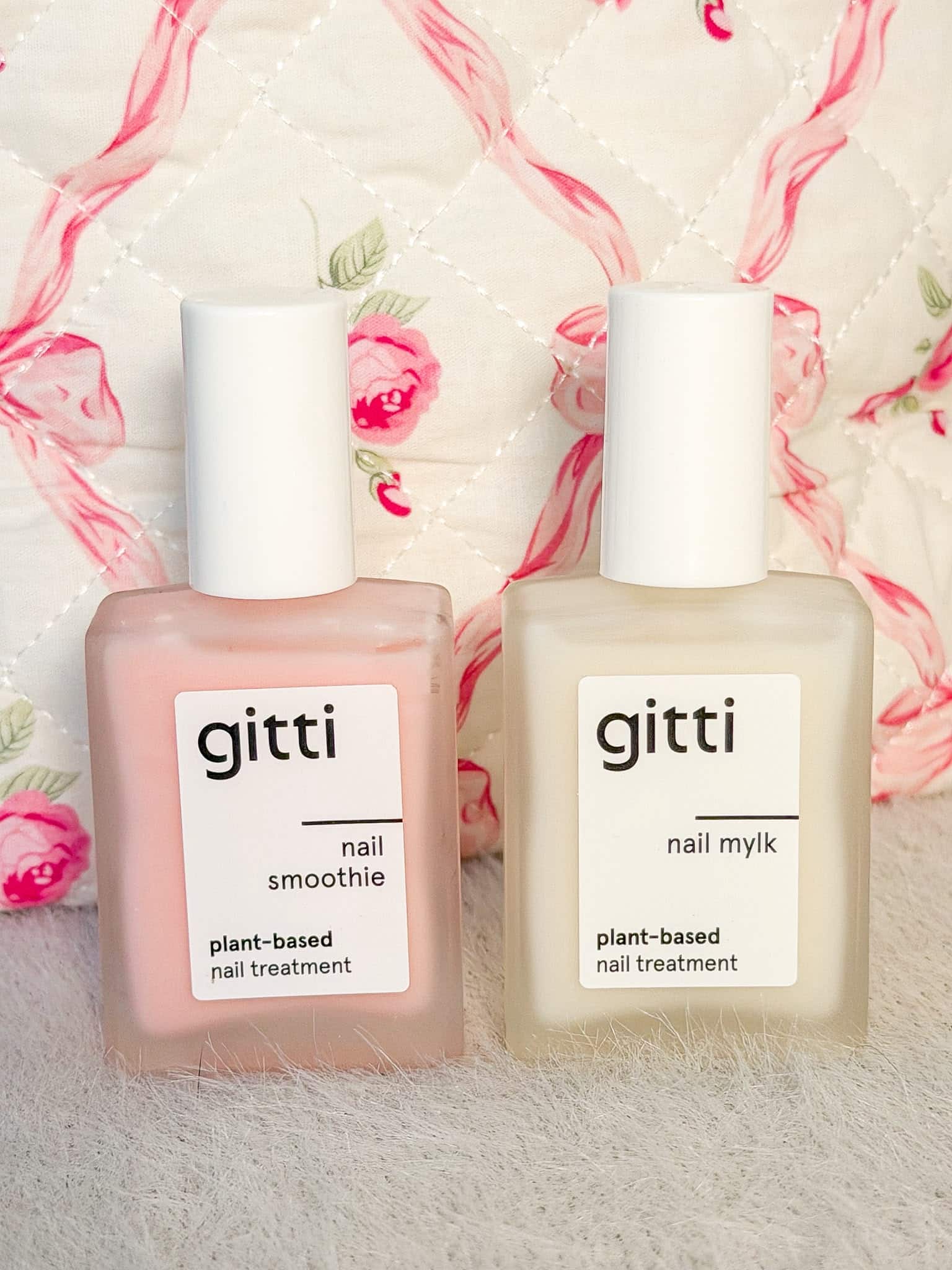 gitti Nail Mylk oder Nail Smoothie – natürliches Finish Gepflegte Naturnägel nach der gitti Nail Routine mit Nail Mylk oder Nail Smoothie
