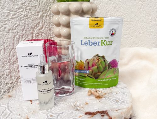 Steiger Naturals LeberKur und 3D Kollagen Booster mit Rabattcode LOVE für 15 % Rabatt