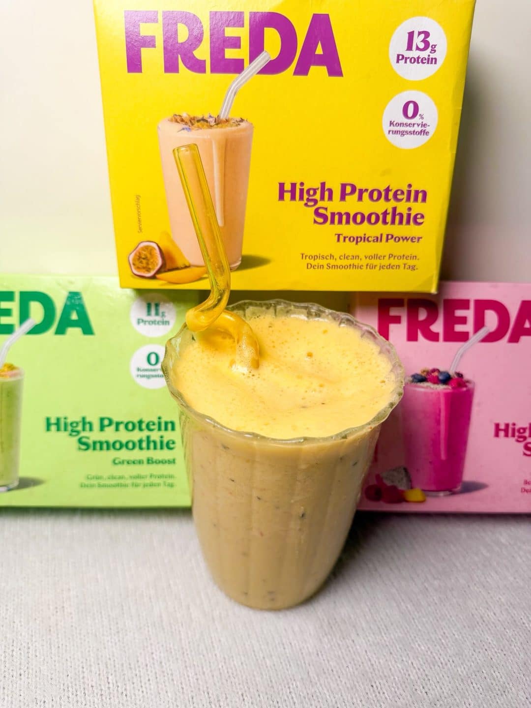 Freda High Protein Smoothies mit Rabattcode LABELLOVE für 10 Prozent Rabatt