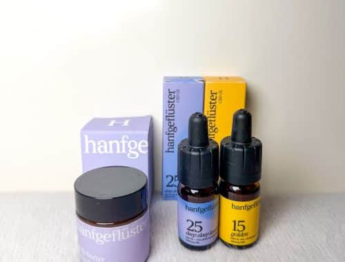 Hanfgeflüster CBD-Produkte und Körperpflege entdecken – mit Rabattcode LABELLOVE15 15 % Rabatt sichern.